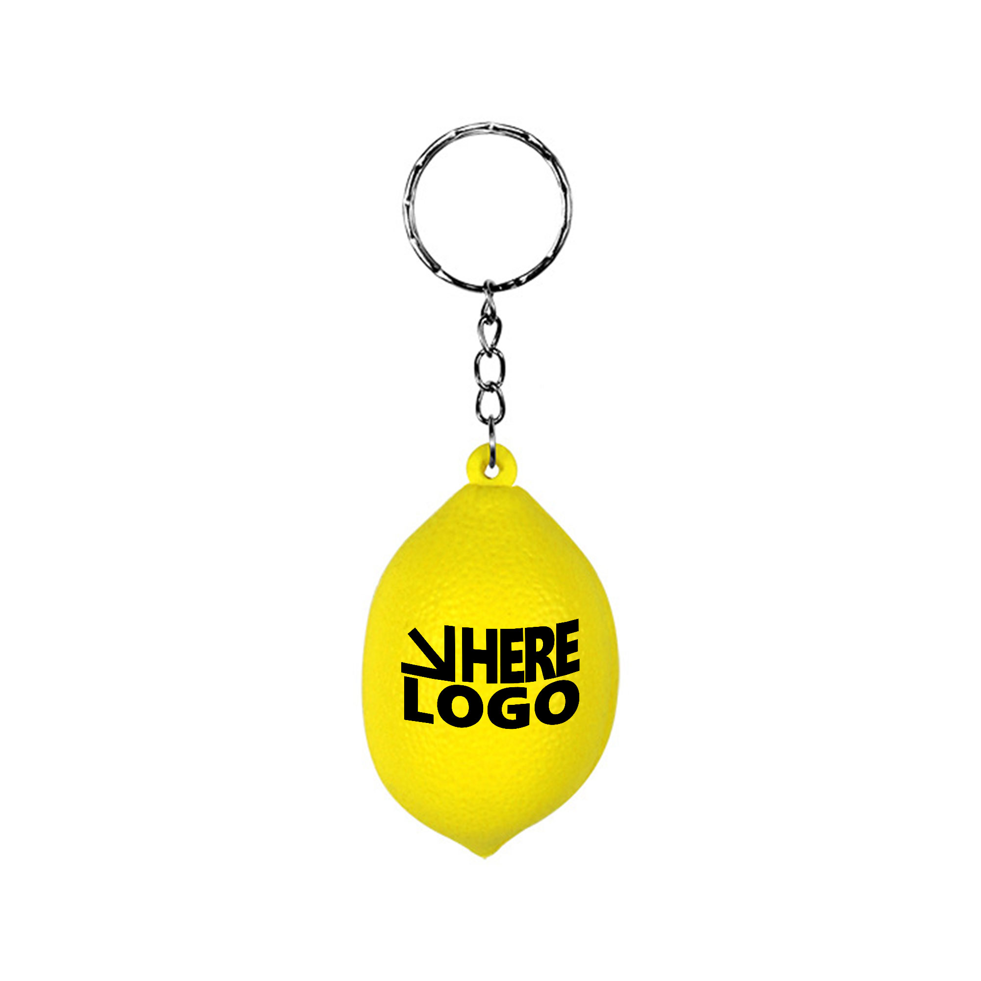 MOQ 20 Lemon  Stress Relieve Toy Key Chain 1