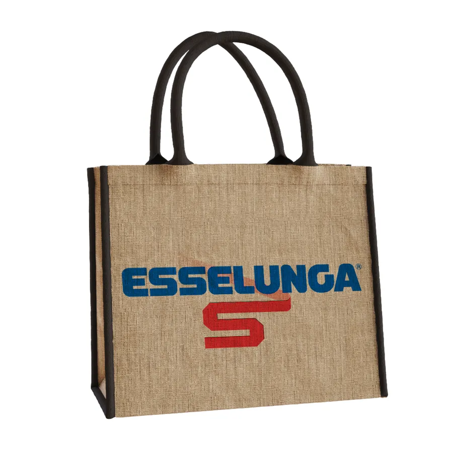 Custom Large Jute Tote 3