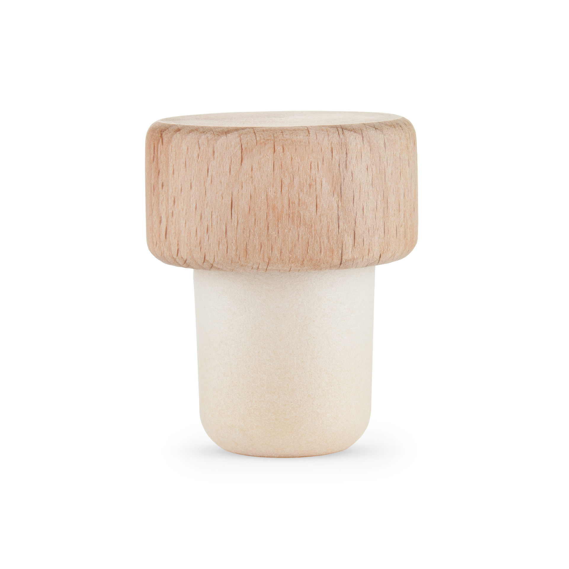 True® Woody™ Wine Bottle Stopper 1
