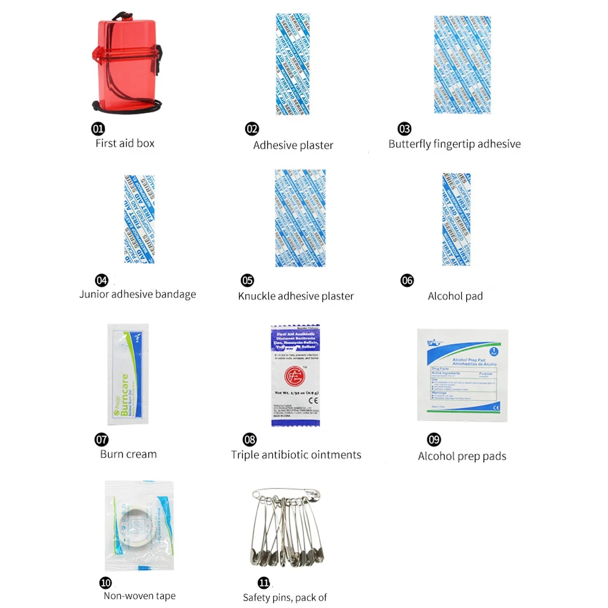 Travel Emergency Survival Neck Tote Kits 1