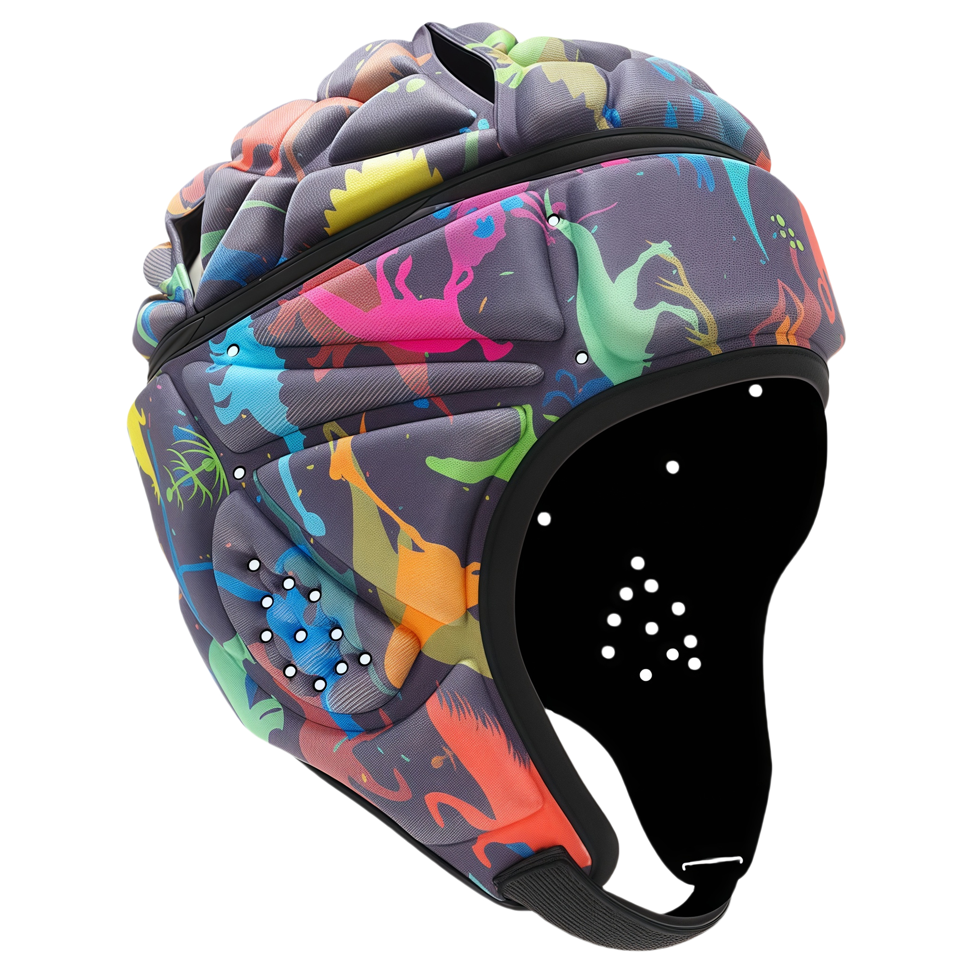Kids Soft EVA Rugby Helmet - Breathable 8