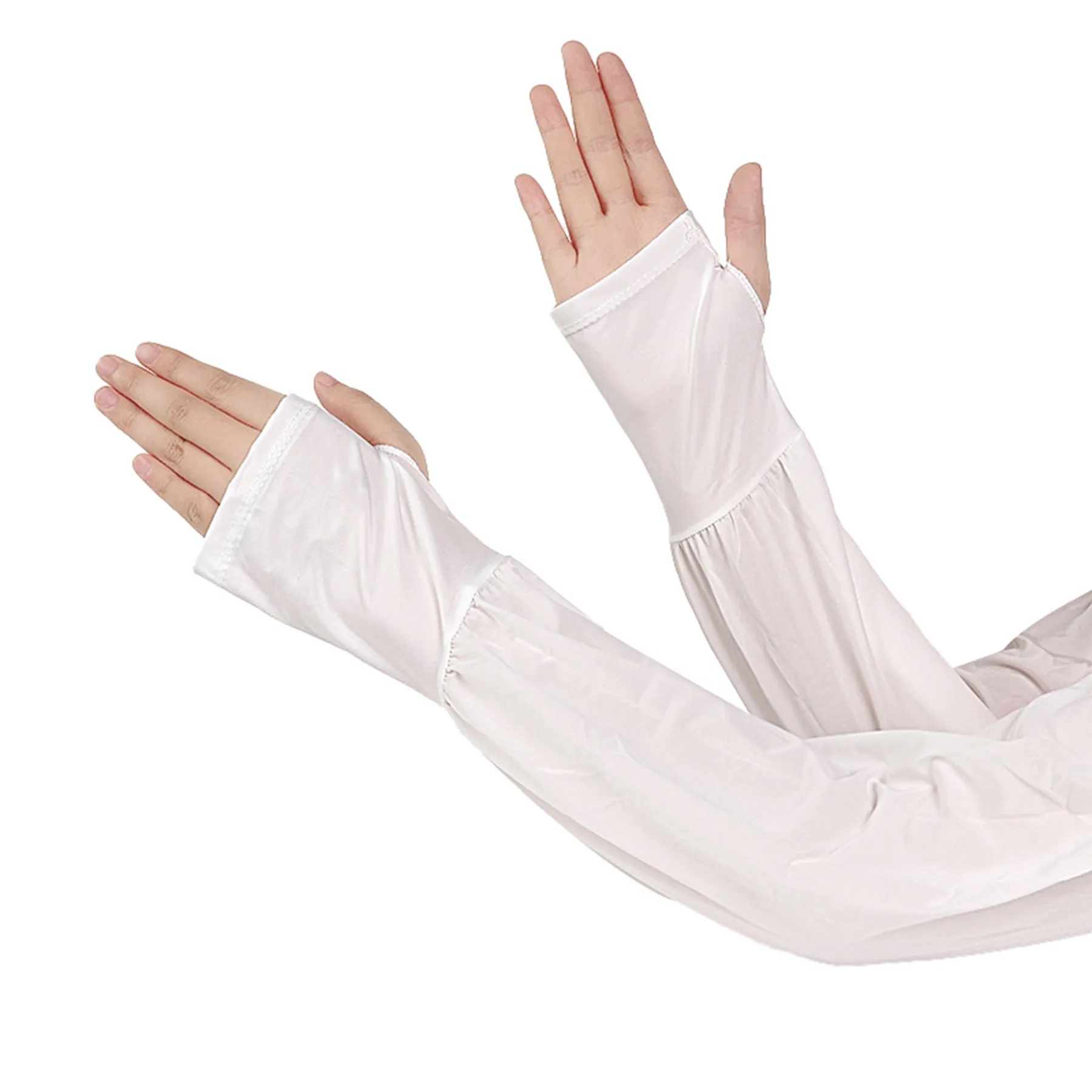 Nylon Summer Sunscreen Breathable Ice Silk Sleeves 7