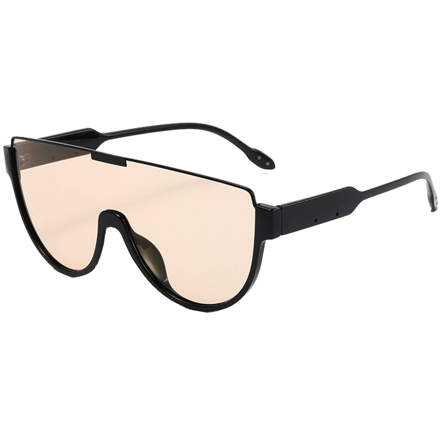Vintage Semi-Round Oversized UV400 Sunglasses 4