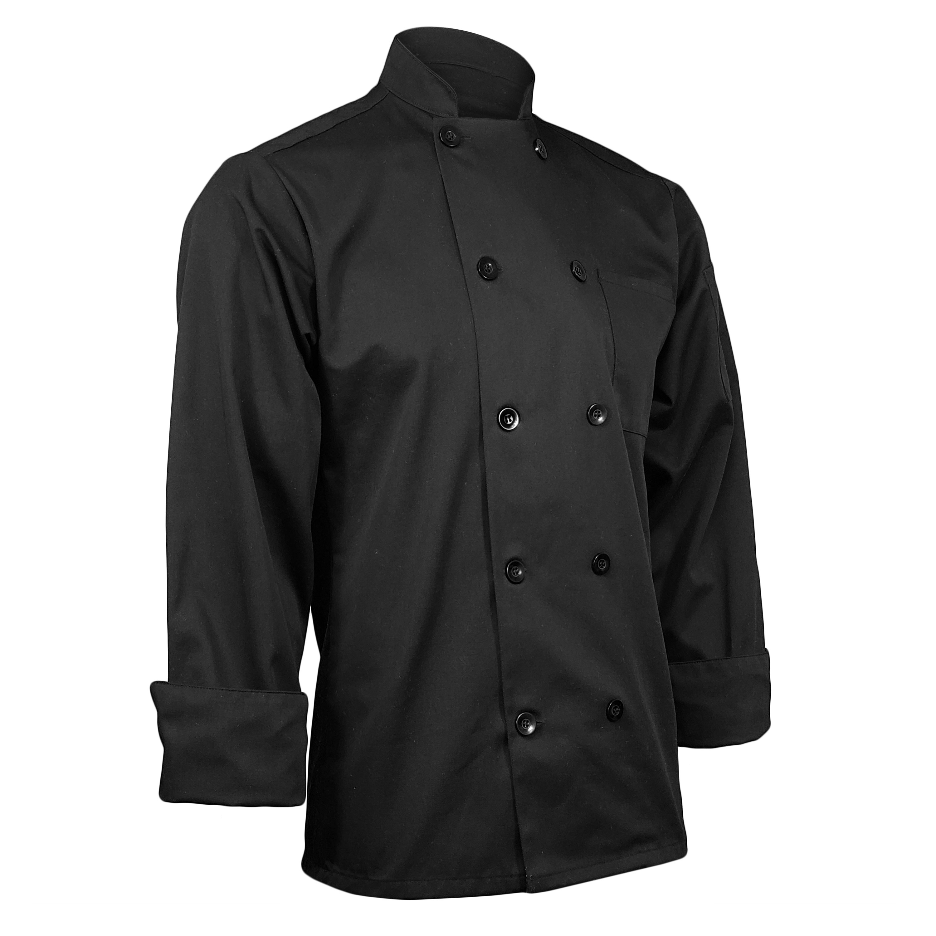 Classic Chef Coat with Long Sleeves (BLANK) 8