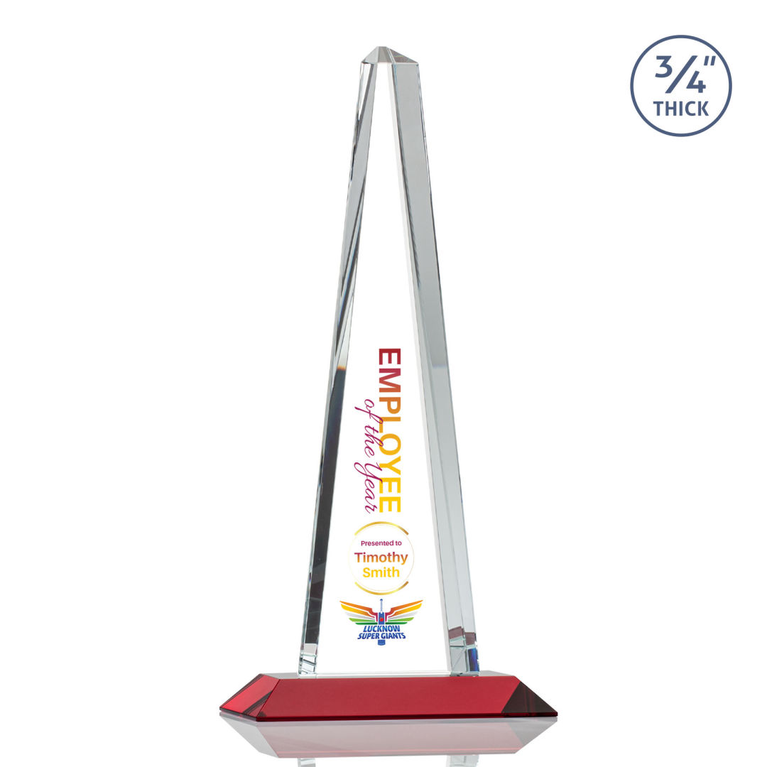 Majestic Tower VividPrint™ Award - Red 2