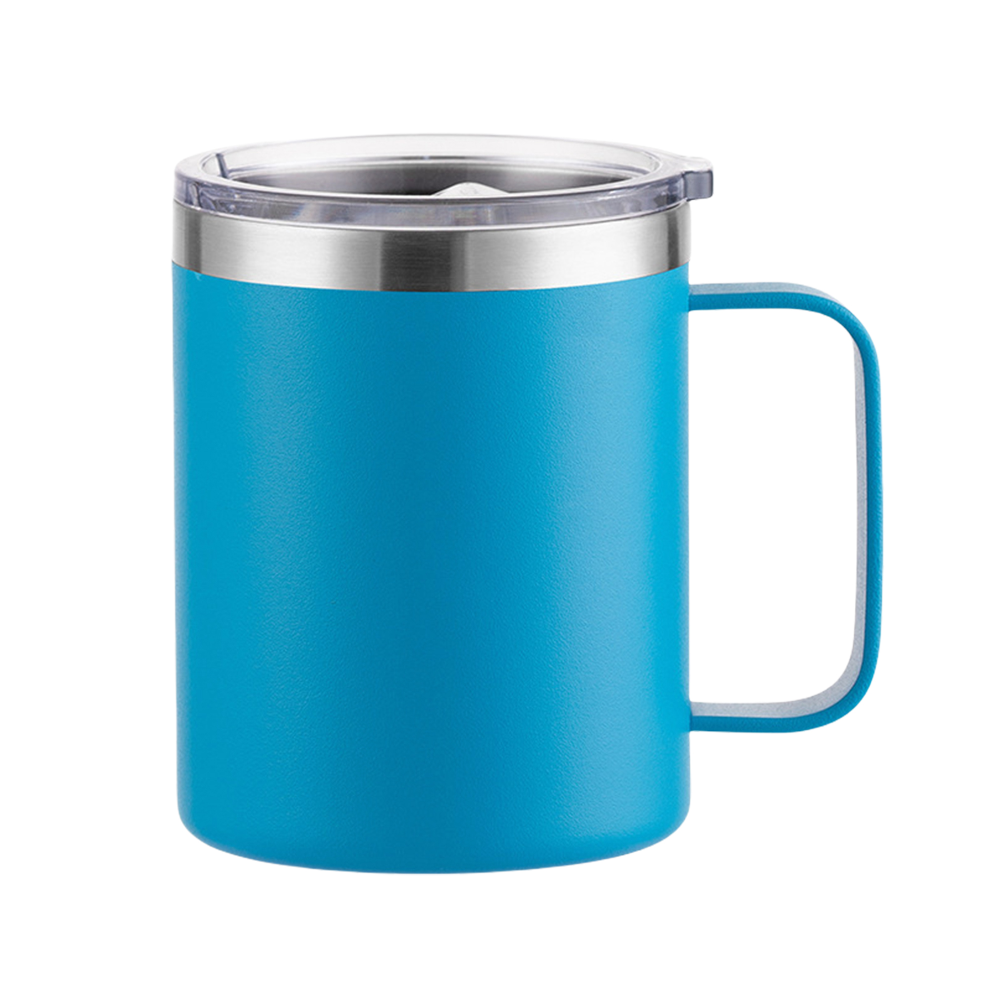 12oz 304 Stainless Steel Double Handle Car Mug with Powder Coated Sublimation Design 4