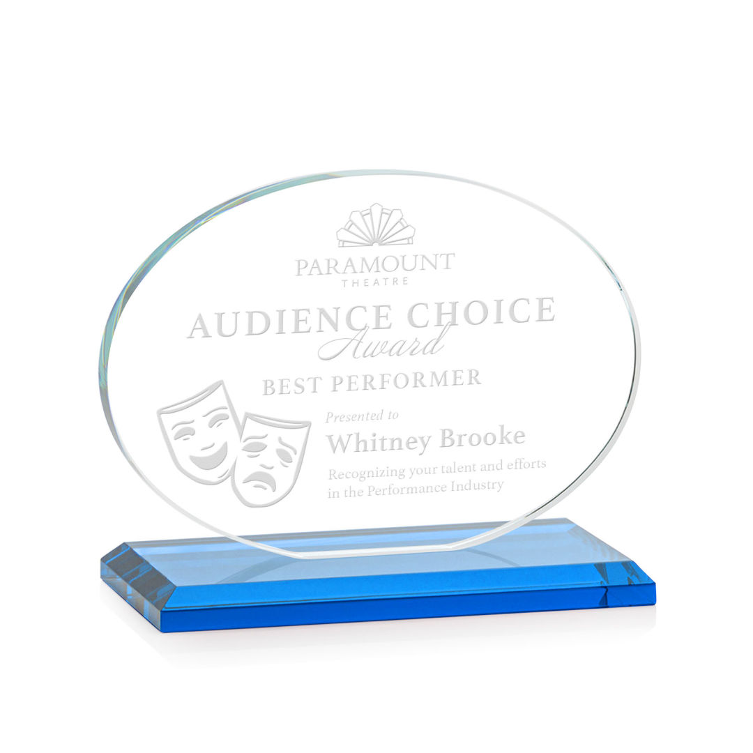 Austin Award (Horiz) - Sky Blue 7
