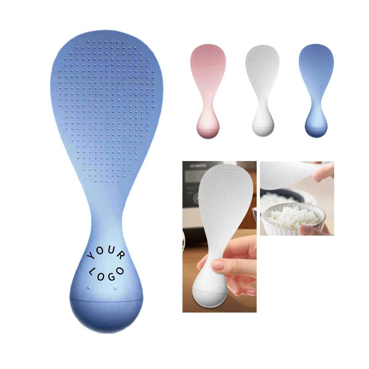 Ergonomic Rice Paddle for Clean and Convenient Use 2