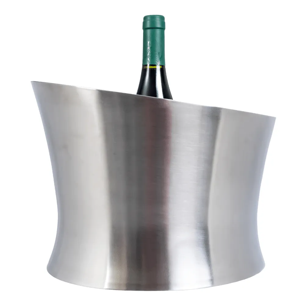 Insulated Double Wall Slant Ice Bucket 4