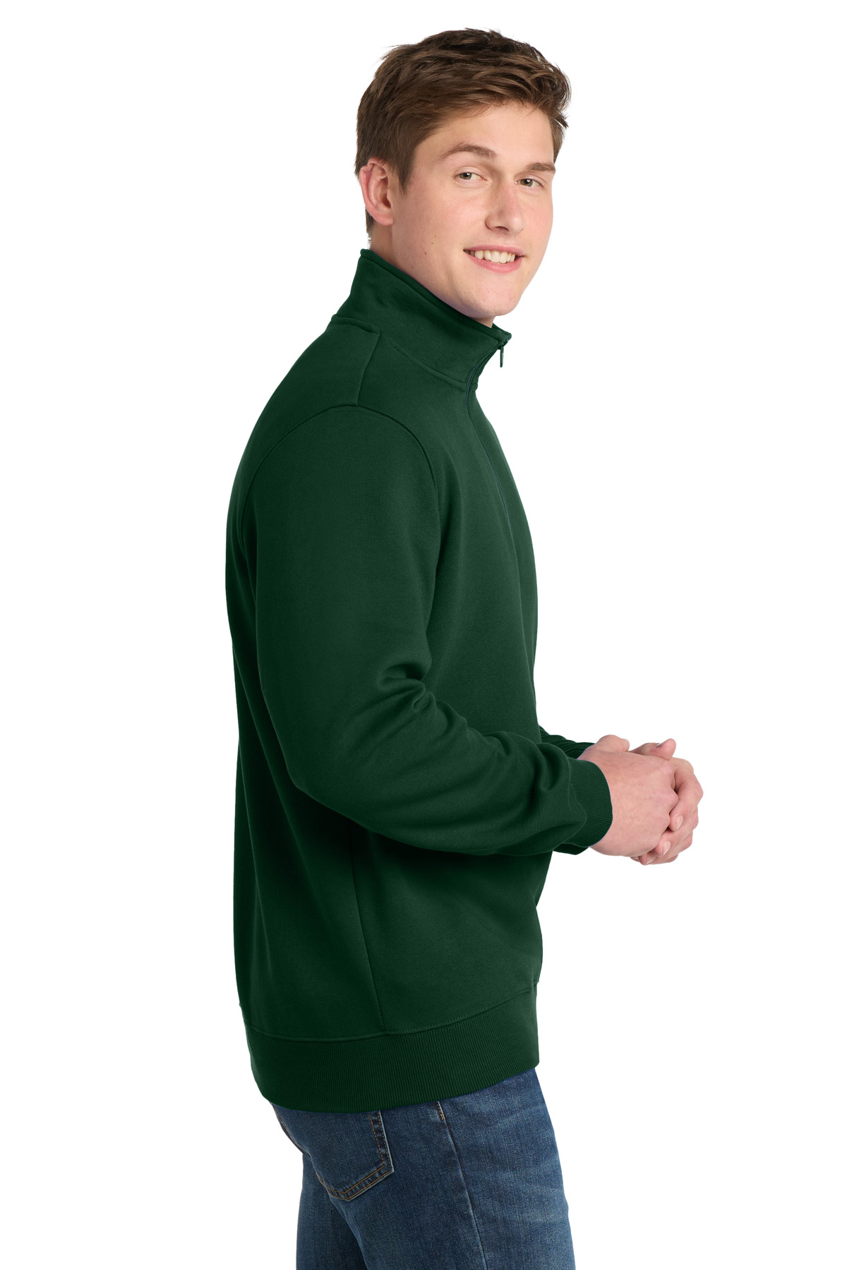 Sport-Tek 1/4-Zip Sweatshirt. ST253, custom hoodie or sweatshirt with logo imprint 39