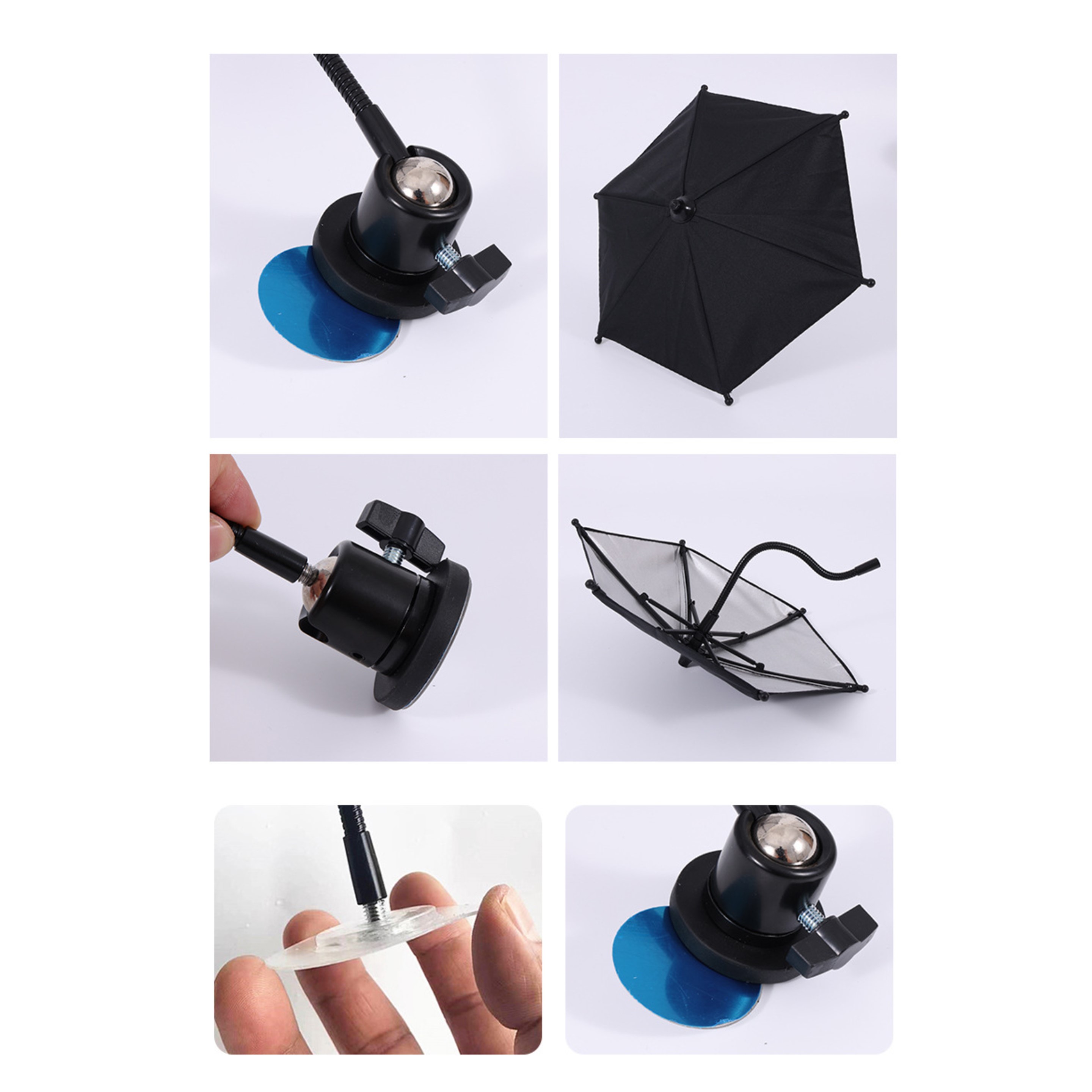 Phone Umbrella Sun Shade Used in Car 11