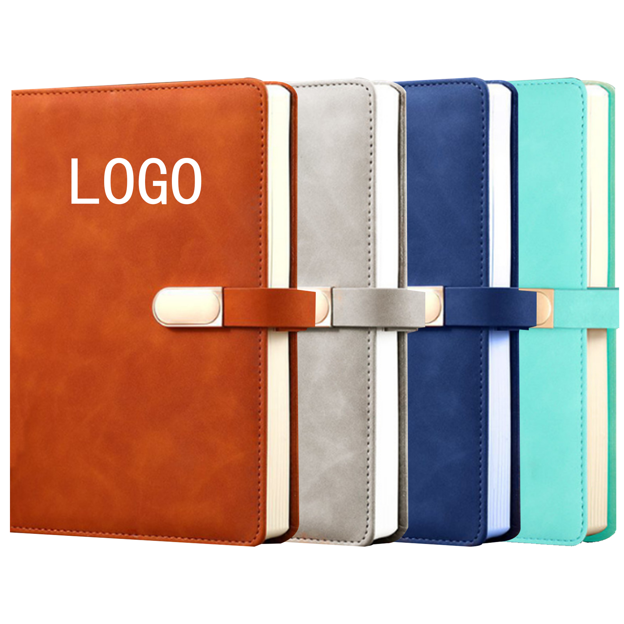 Oval Metal Buckle Notebook 2