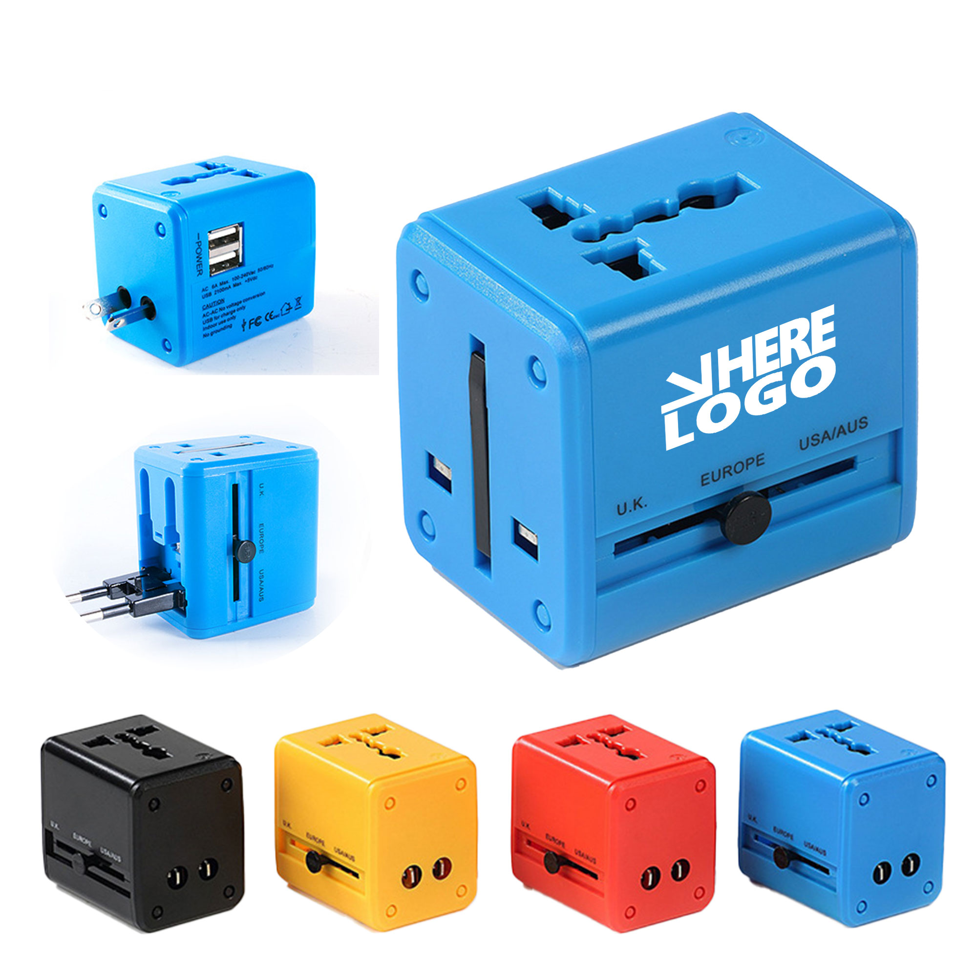 MOQ 20 Multifunctional Travel Adapter Plug 1