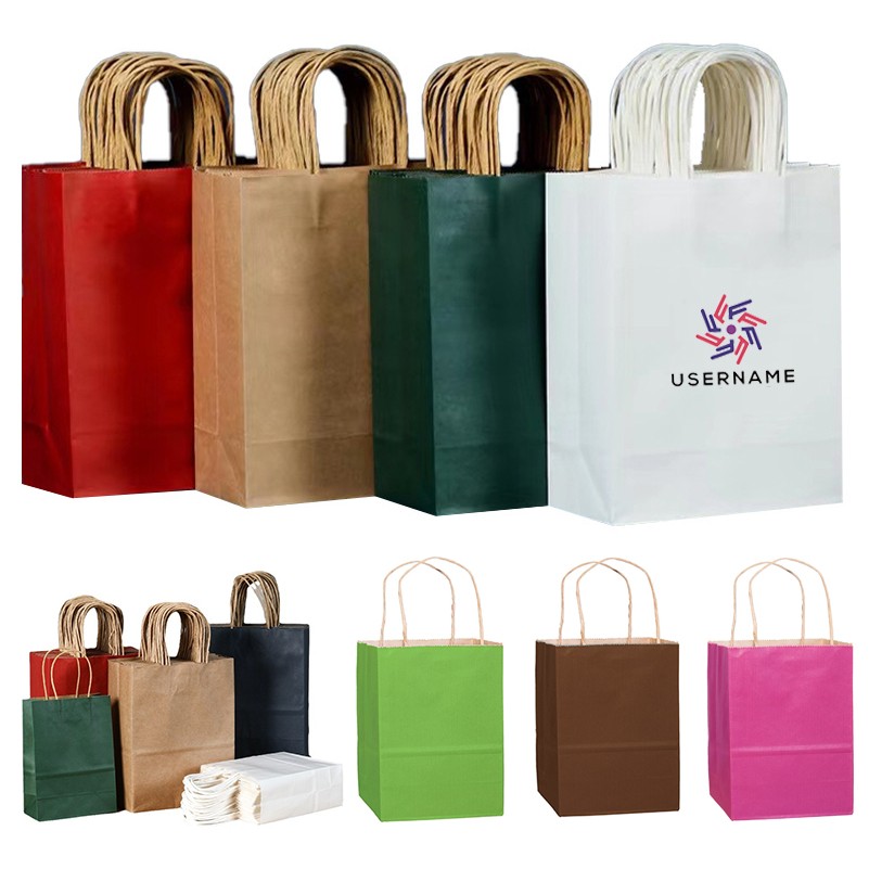 Custom Paper Shopper Tote Bag 2