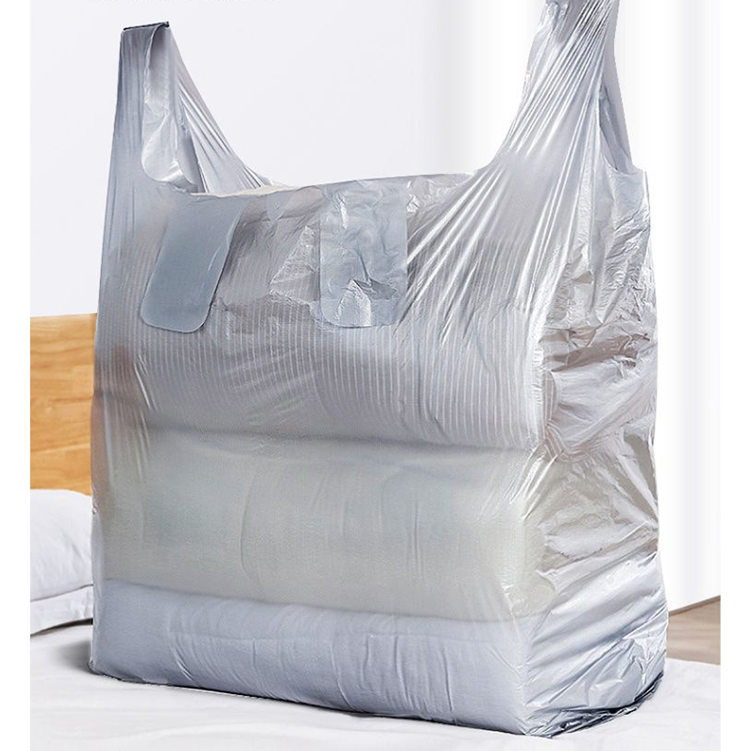 10PCS Large Capacity Storage Moving Plastic Bags 7
