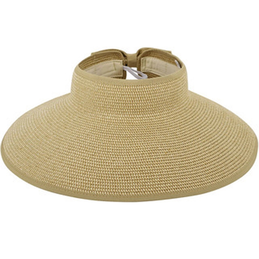 Foldable Cool Straw Hat With Large Brim 15