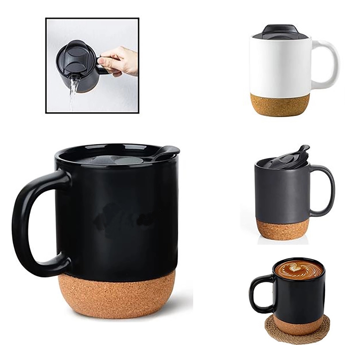 Cup With Insulated Cork Bottom 2
