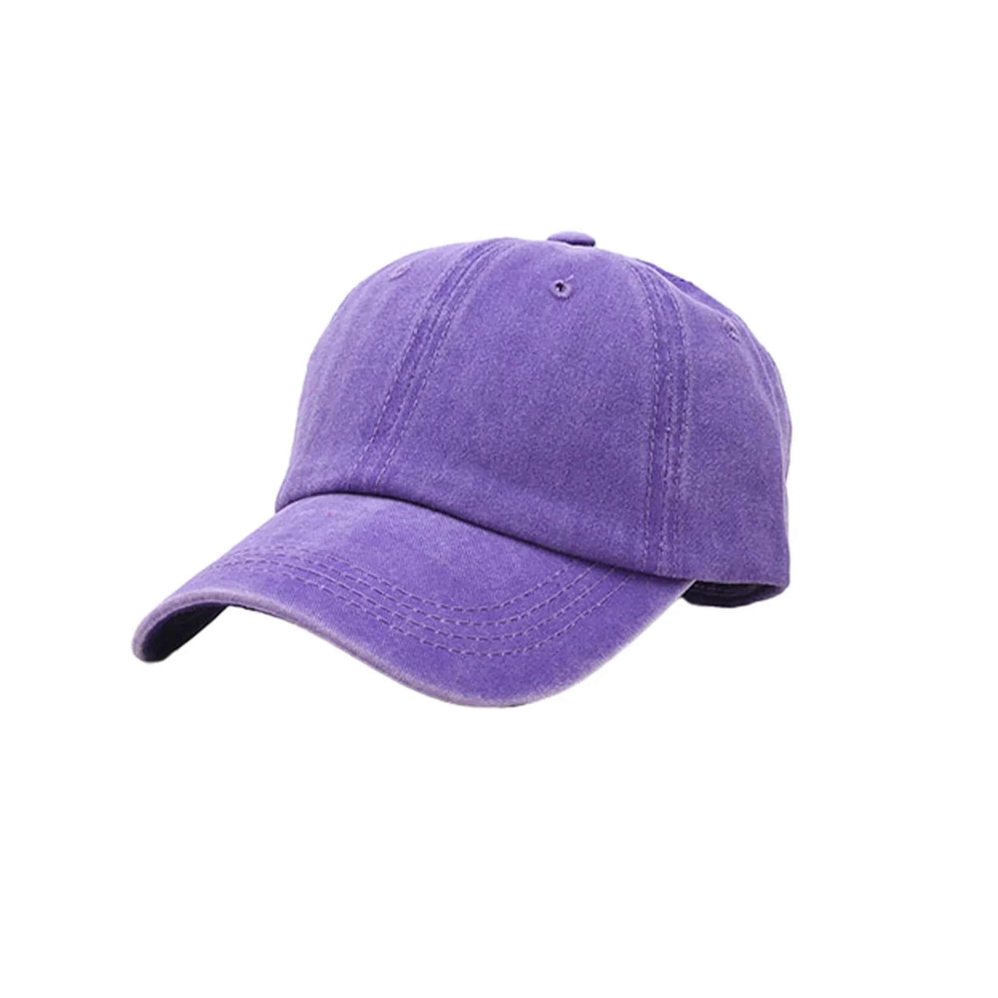 Versatile Casual Denim Baseball Cap Sun Hat 4