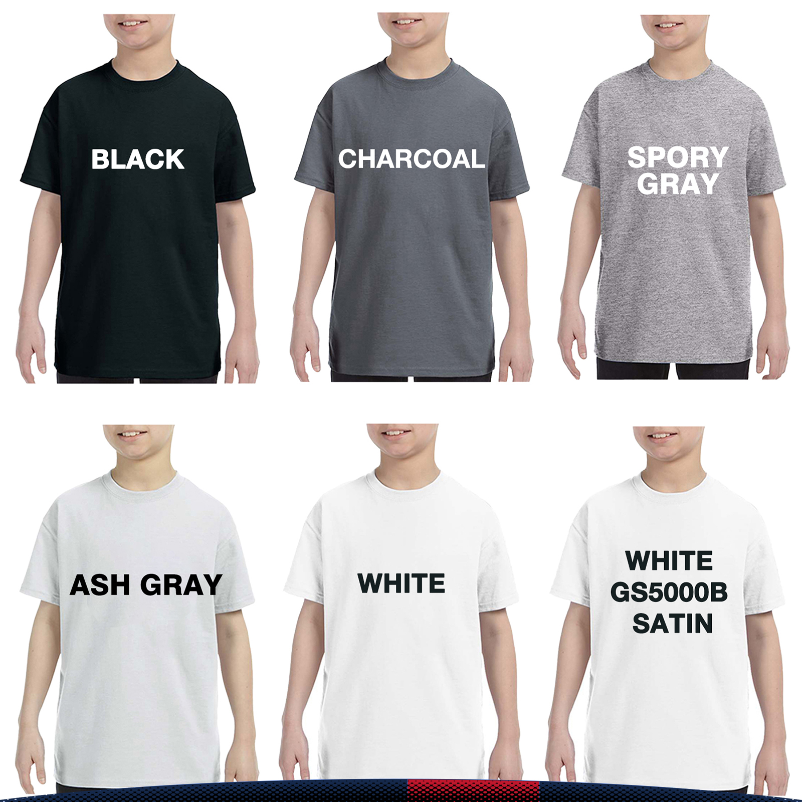 Gildan® Cotton Youth T-Shirts 10