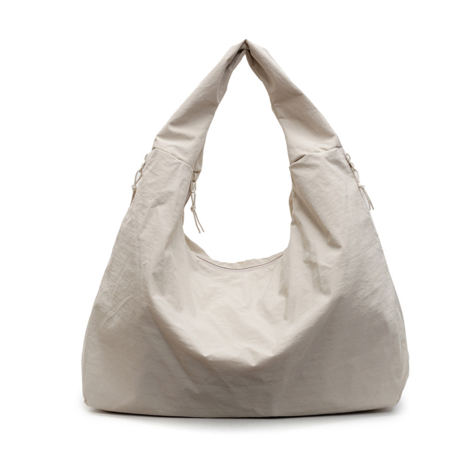Large Nylon Slouchy Hobo Tote Bag 11