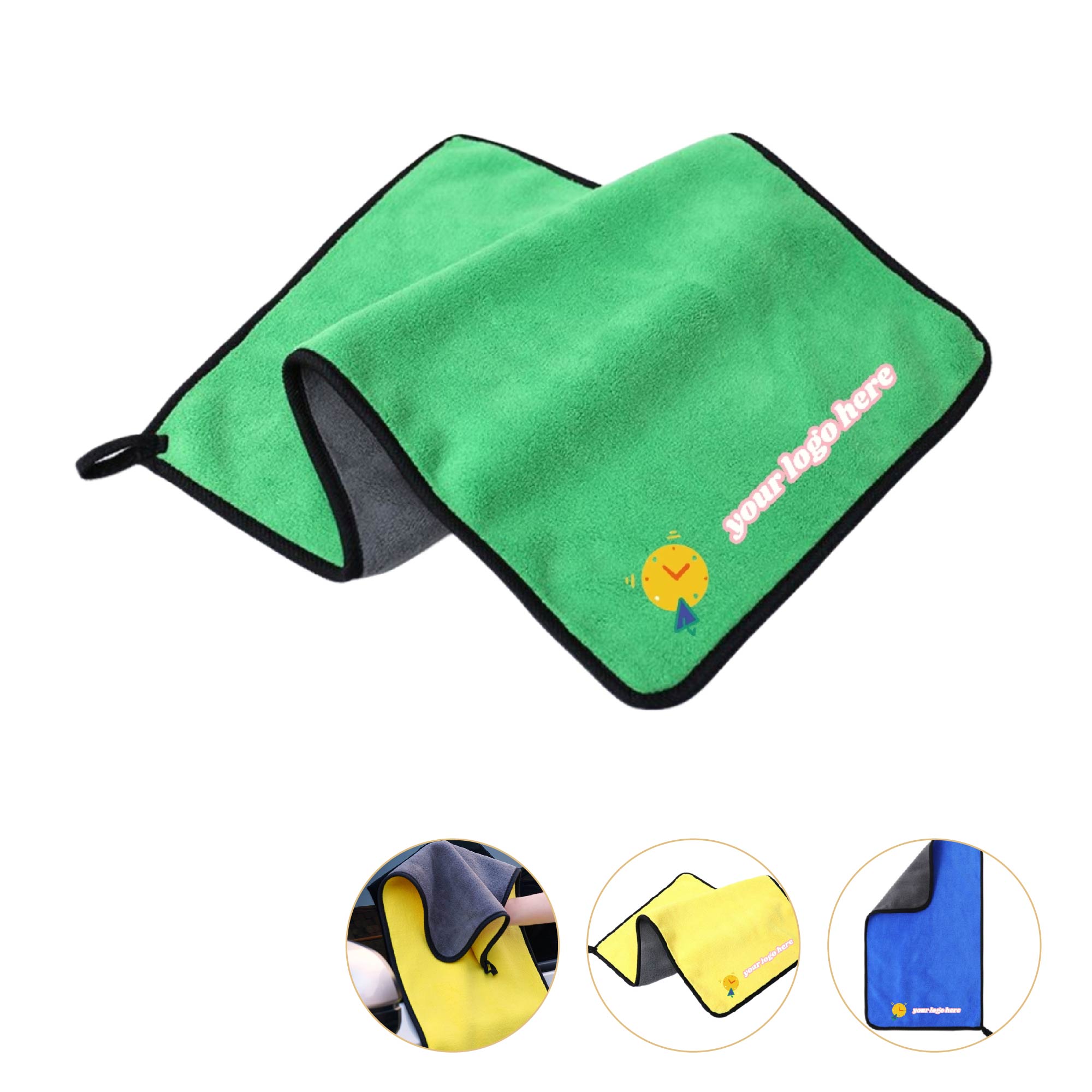 MOQ 10pcs Vehicle Cleaning Cloth 4