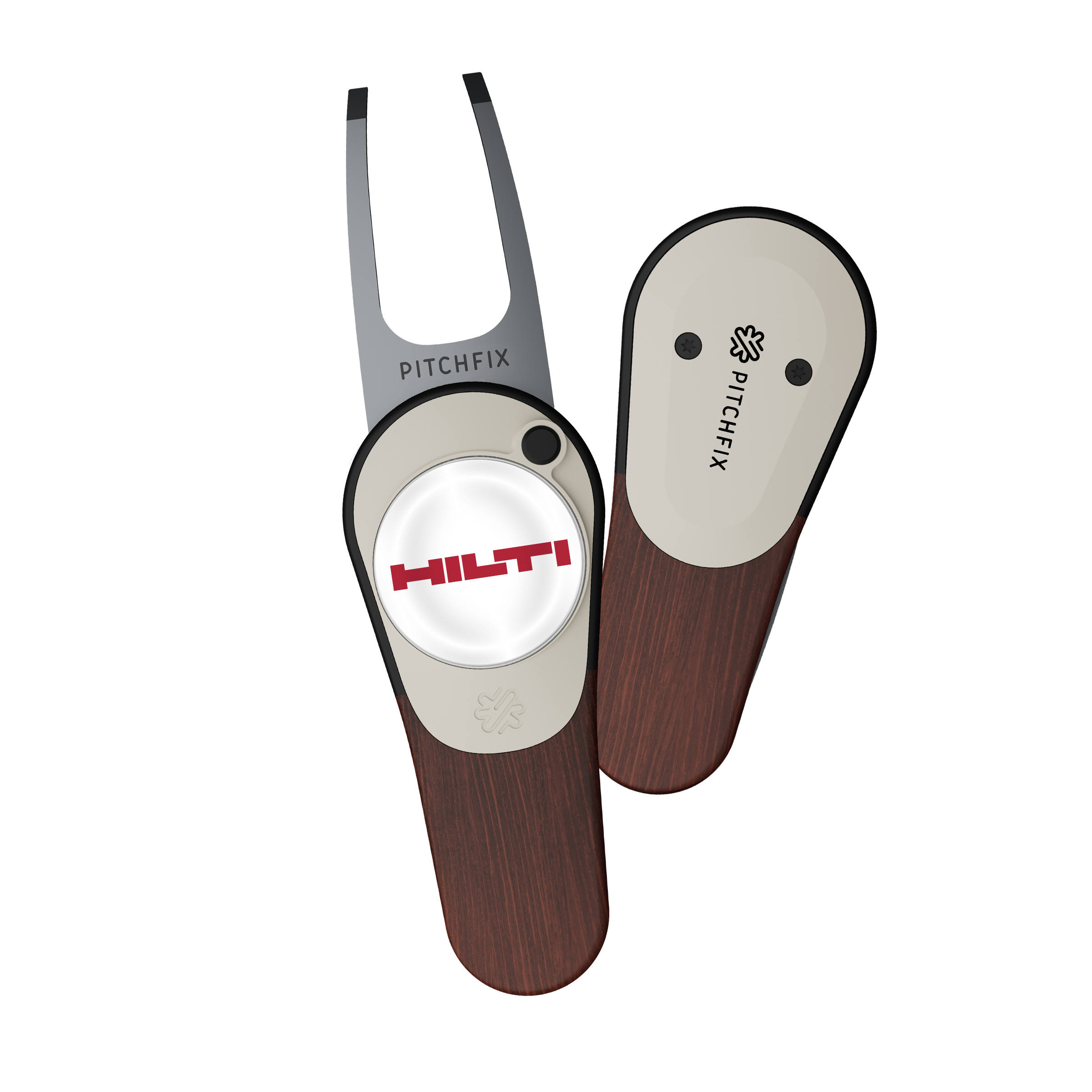 Pitchfix Woodie Golf Divot Repair Tool 2