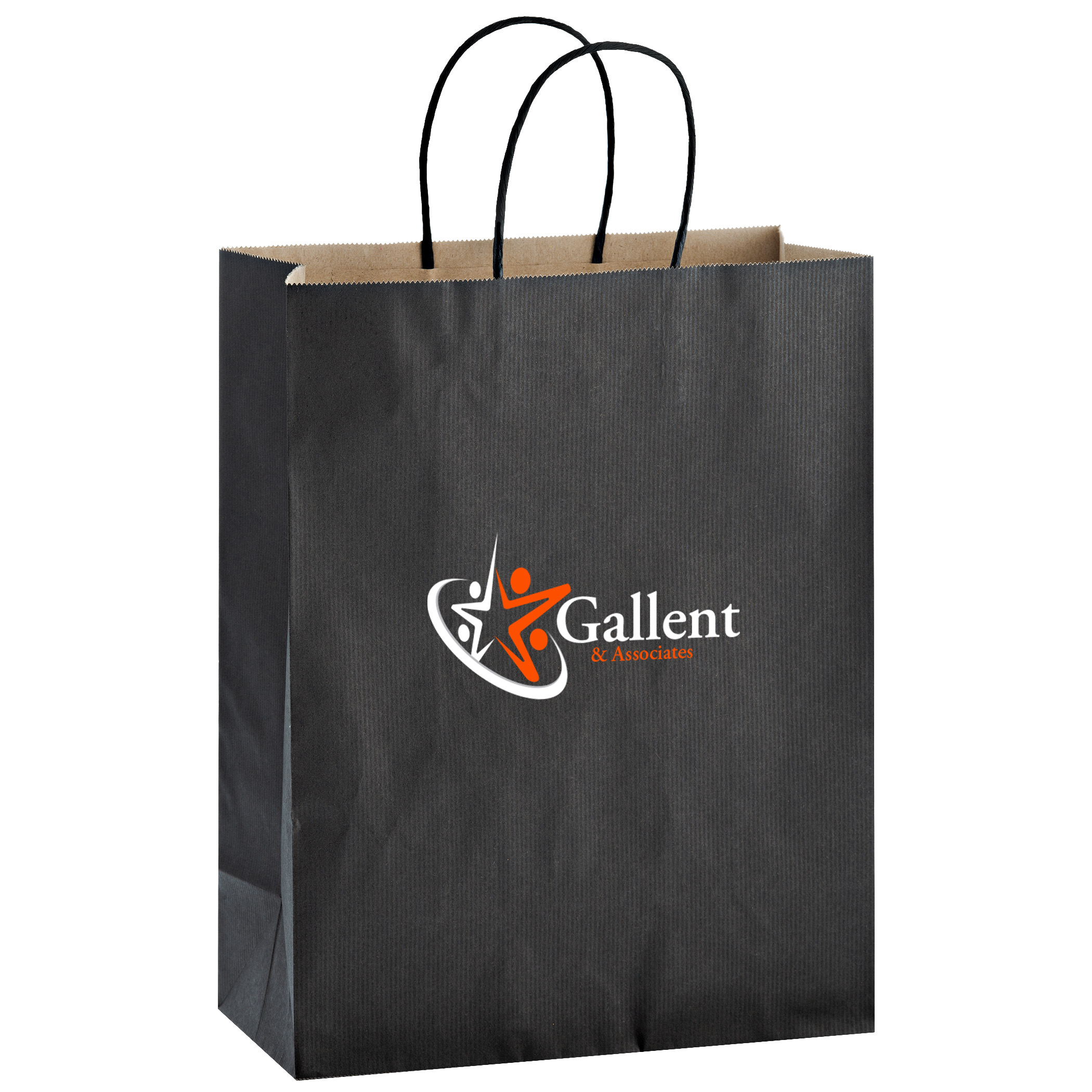 Matte Color Paper Shopper with Twisted Paper Handles 4