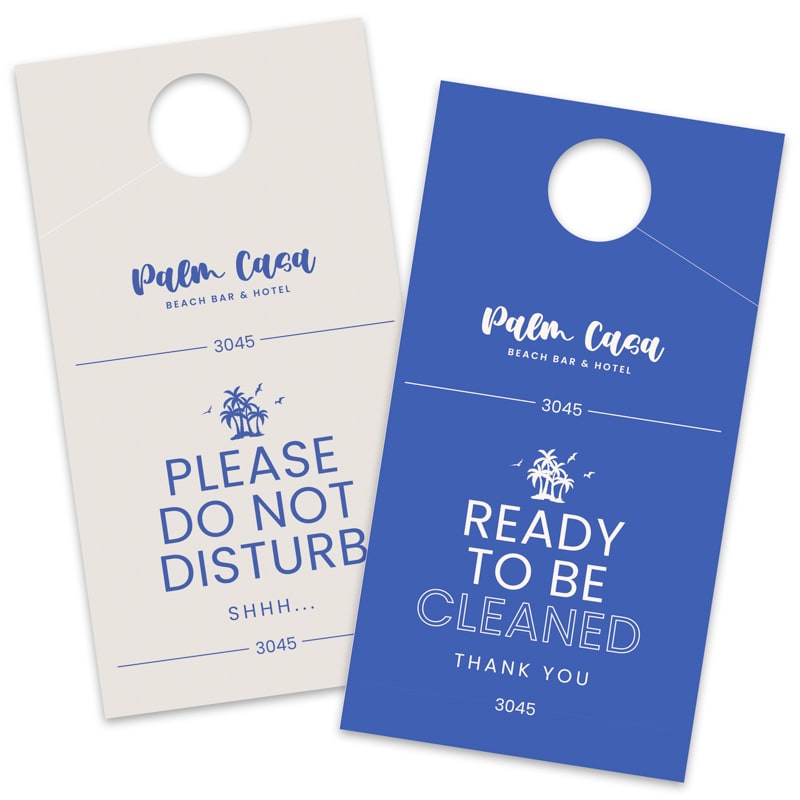 4.25 X 8 Inch Full Color Door Hanger 14