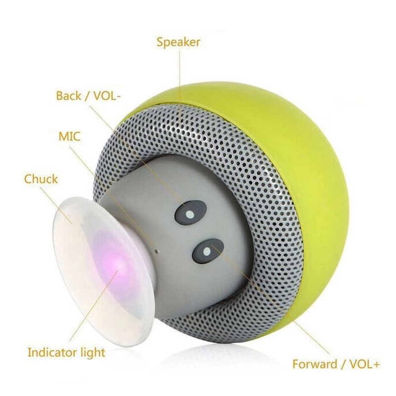 Mini Mushroom Shaped Wireless Bluetooth Speaker 2