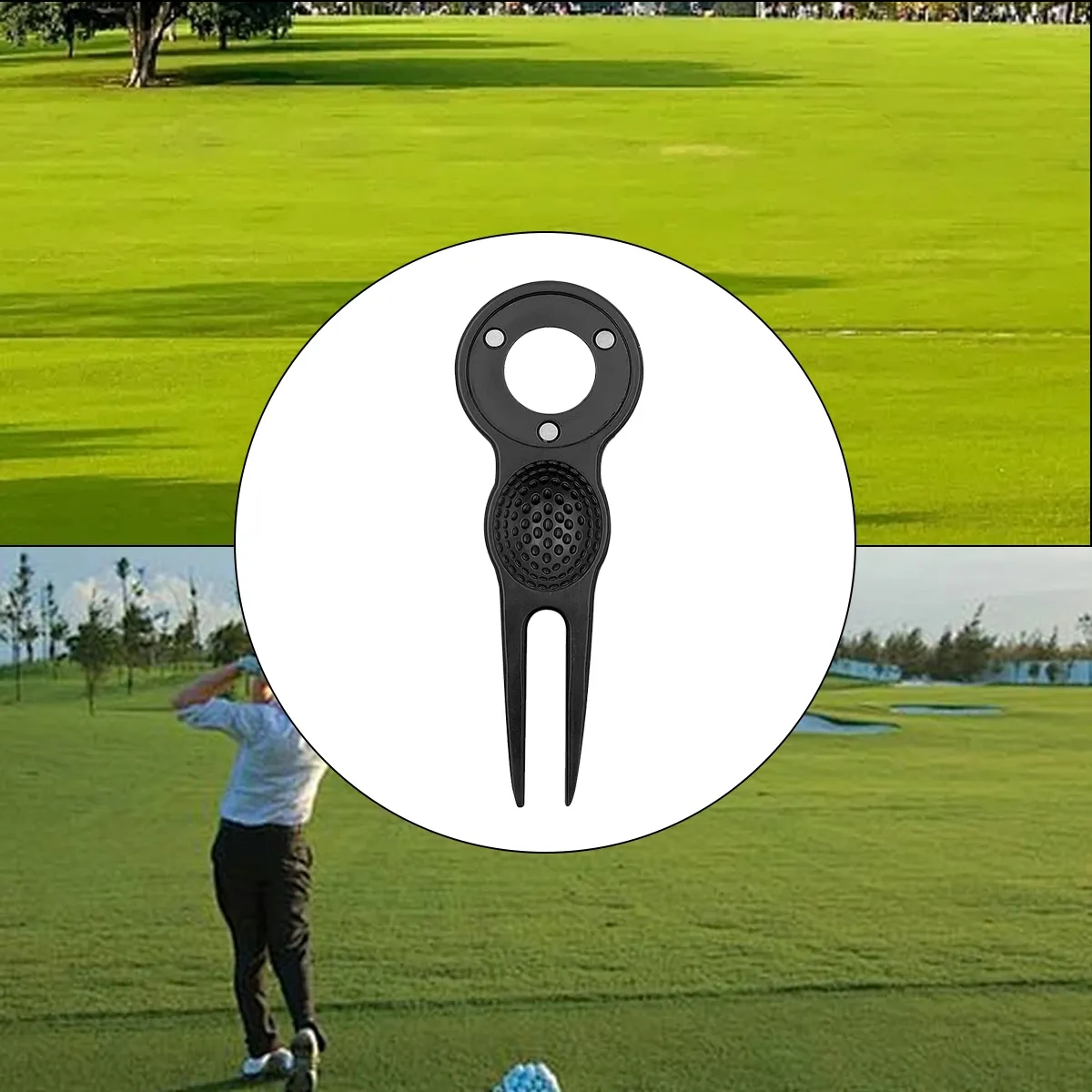 Golf Divot Repair Tool with Magnetic Ball Marker 6