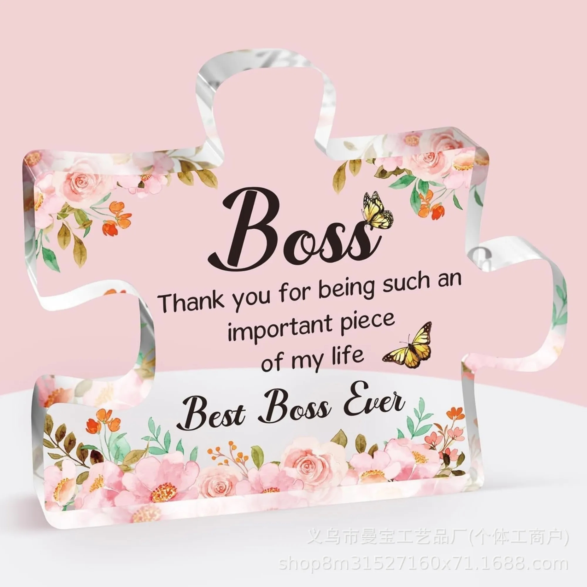 Irregular Acrylic Pattern Blessing Gift 7
