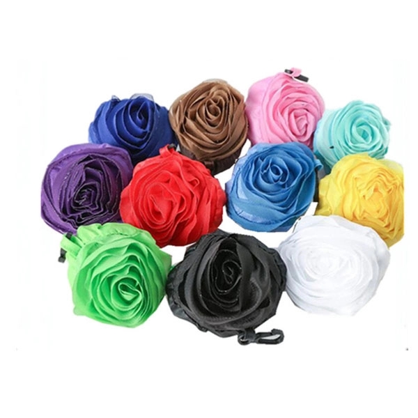 Rose Flowers Foldable Shopping Tote Bag 10