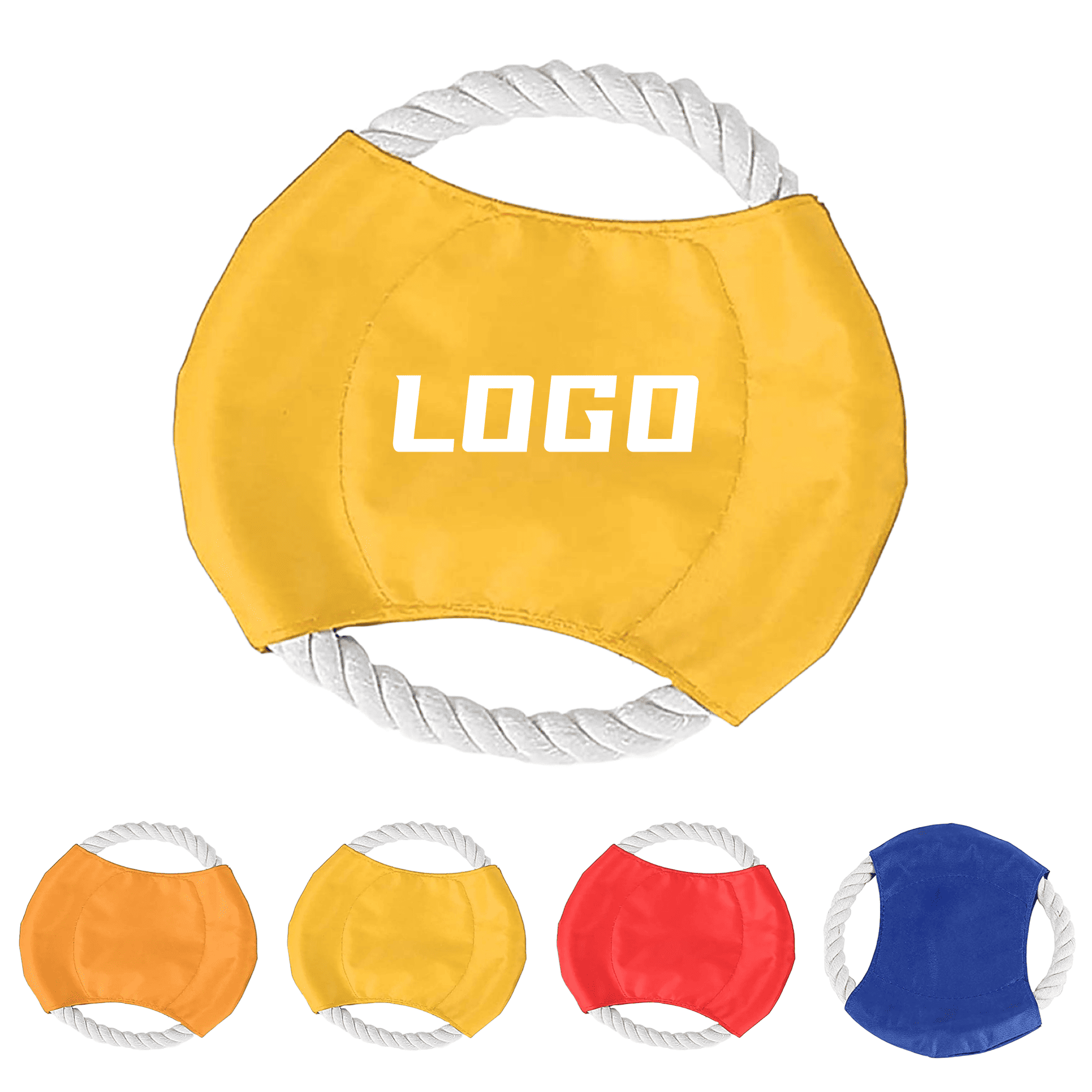 Teeth Cleaning Cotton Rope Dog Flying Disc 3