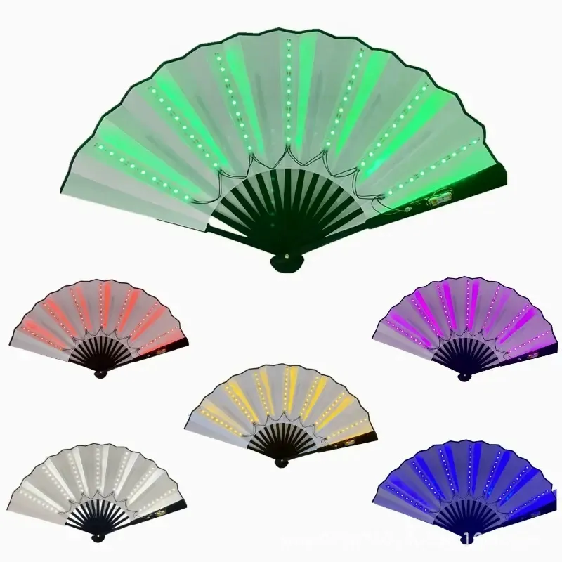Led Luminous Folding Fan 1
