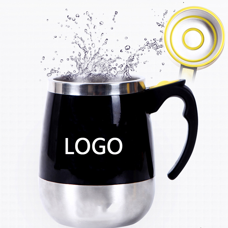 15.2 oz Automatic Electric Stirring Coffee Mug 4
