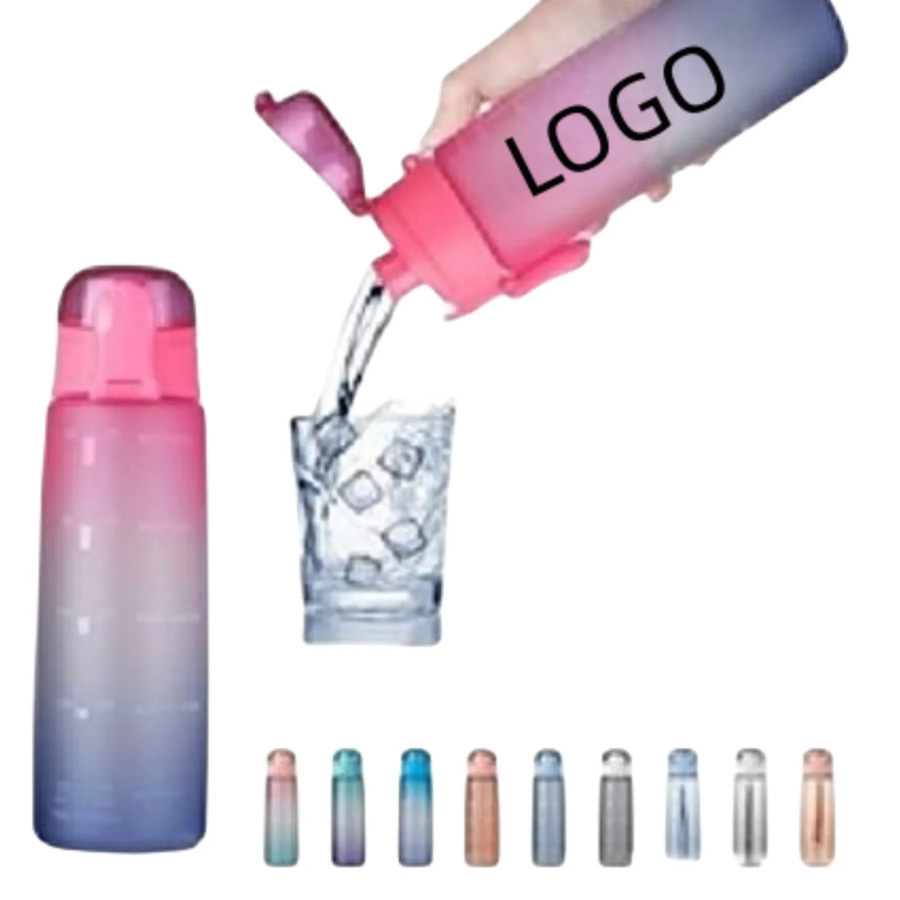 Time Mark 32oz Water Bottle 2
