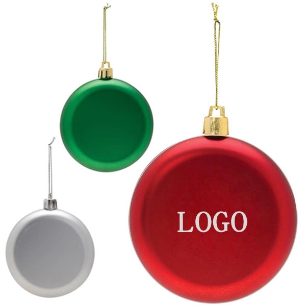 Flat Round Shatterproof Ornaments 7