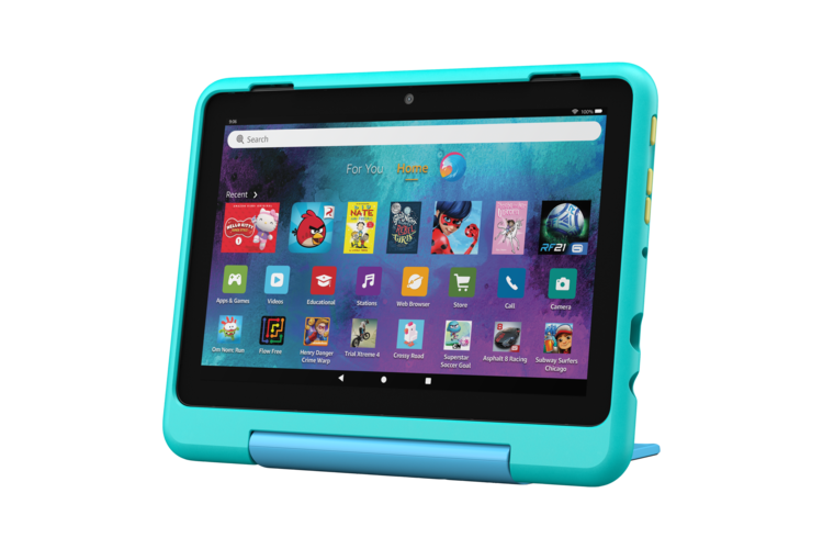 Amazon Fire HD 8 Kids Pro 32GB Tablet (12th Generation) - Hello Teal 2