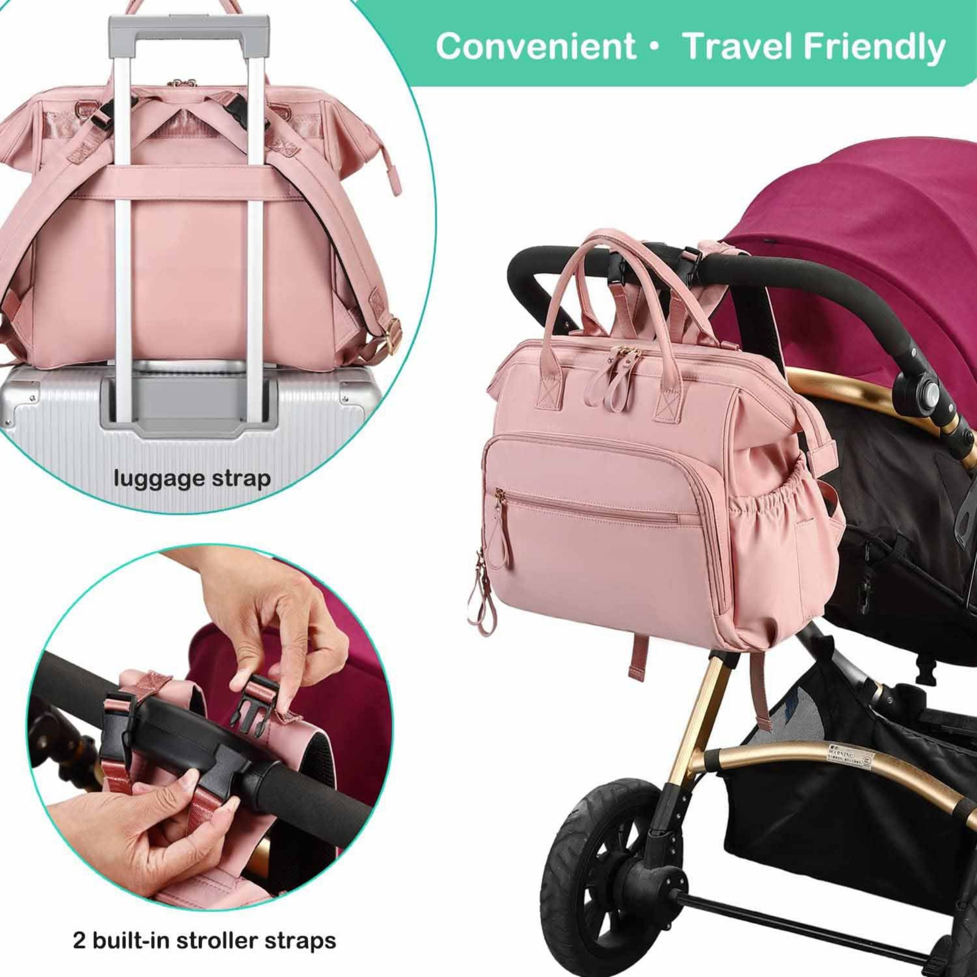 3-in-1 Convertible Diaper Backpack Tote 4