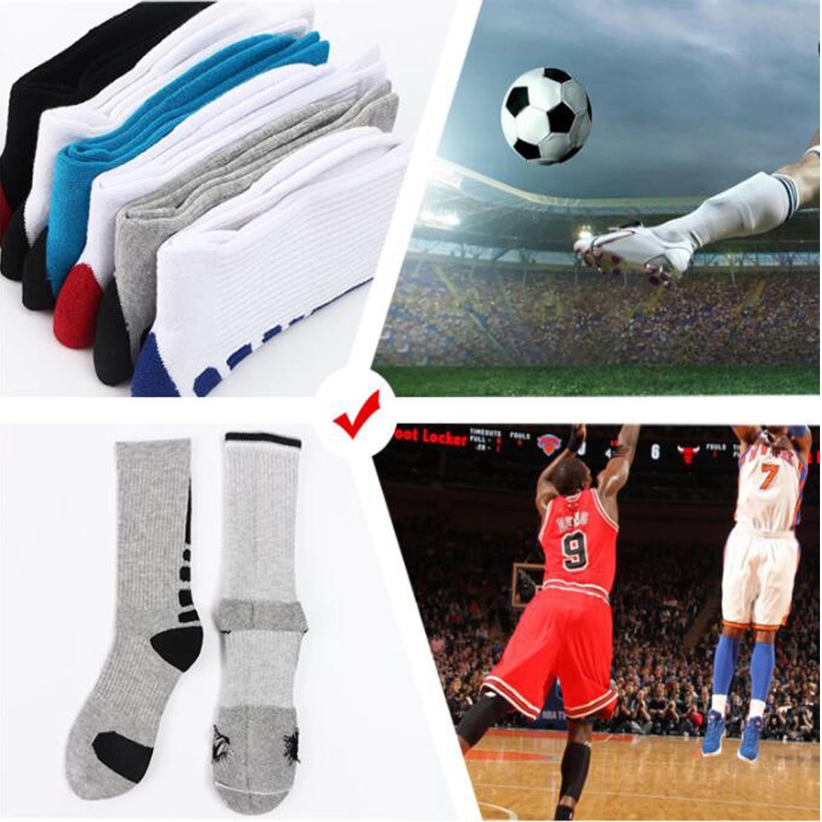 Cushioned Work Sock,Athletic Socks,Ventilating Comfort Socks 3