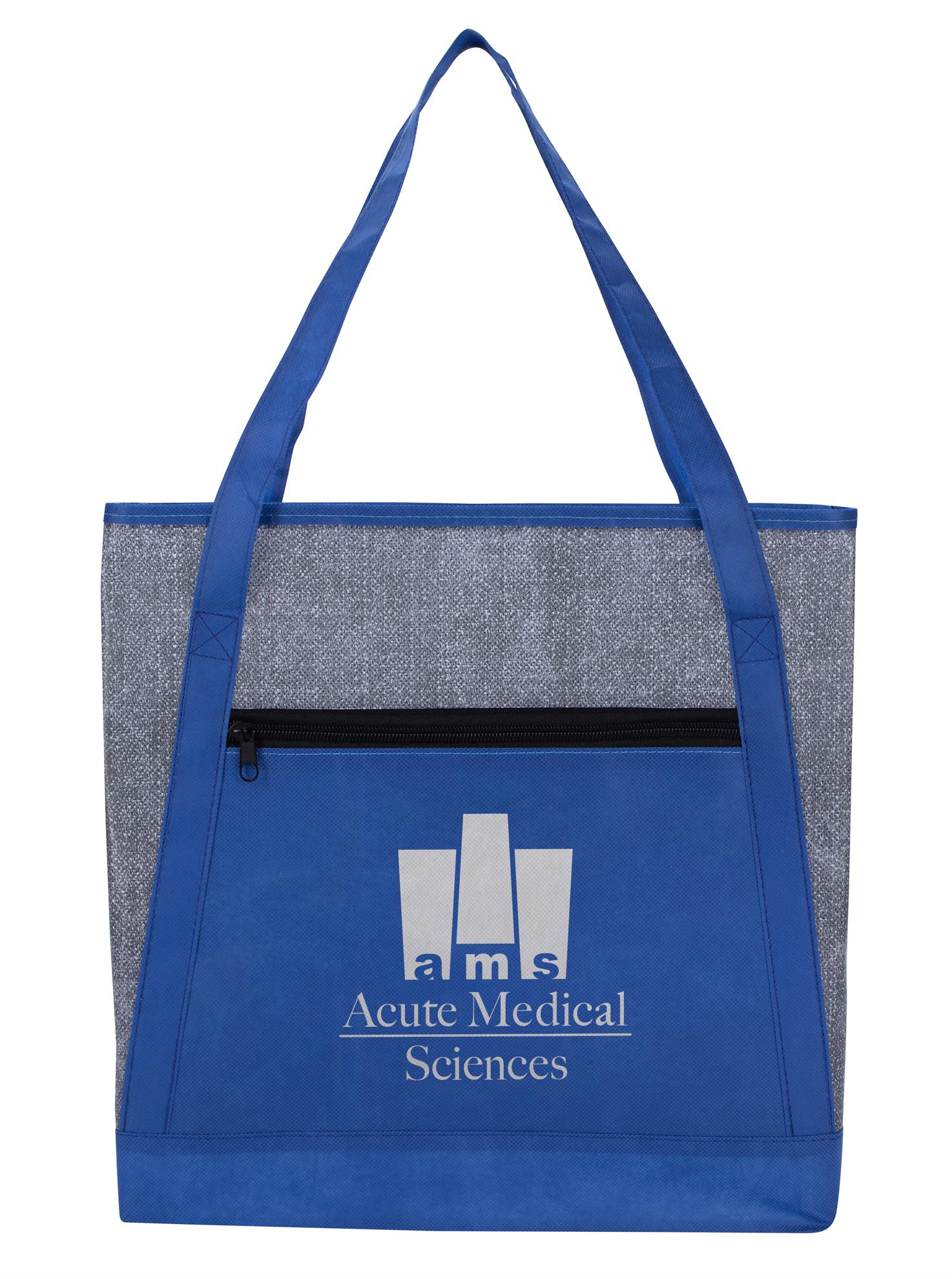 Good Value™ Heathered RPET Non-Woven Tote 1