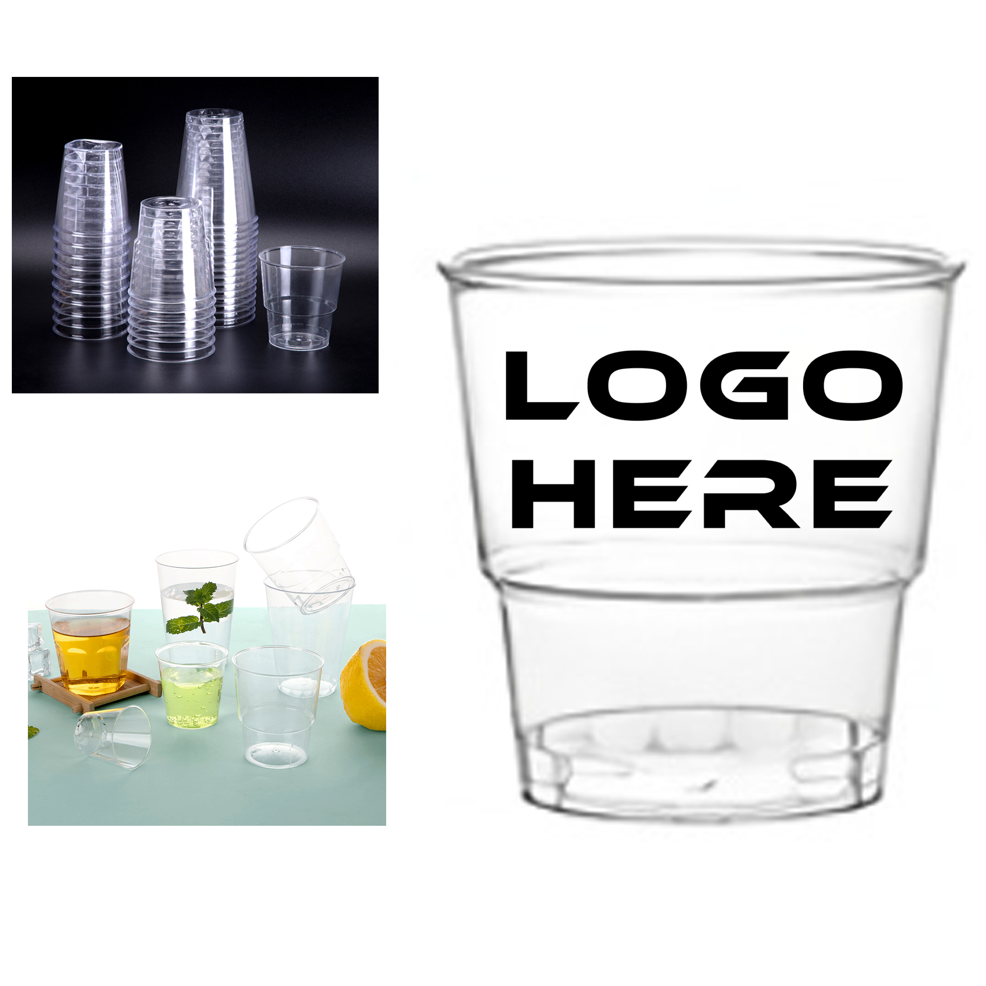 Transparent Party Cups 1