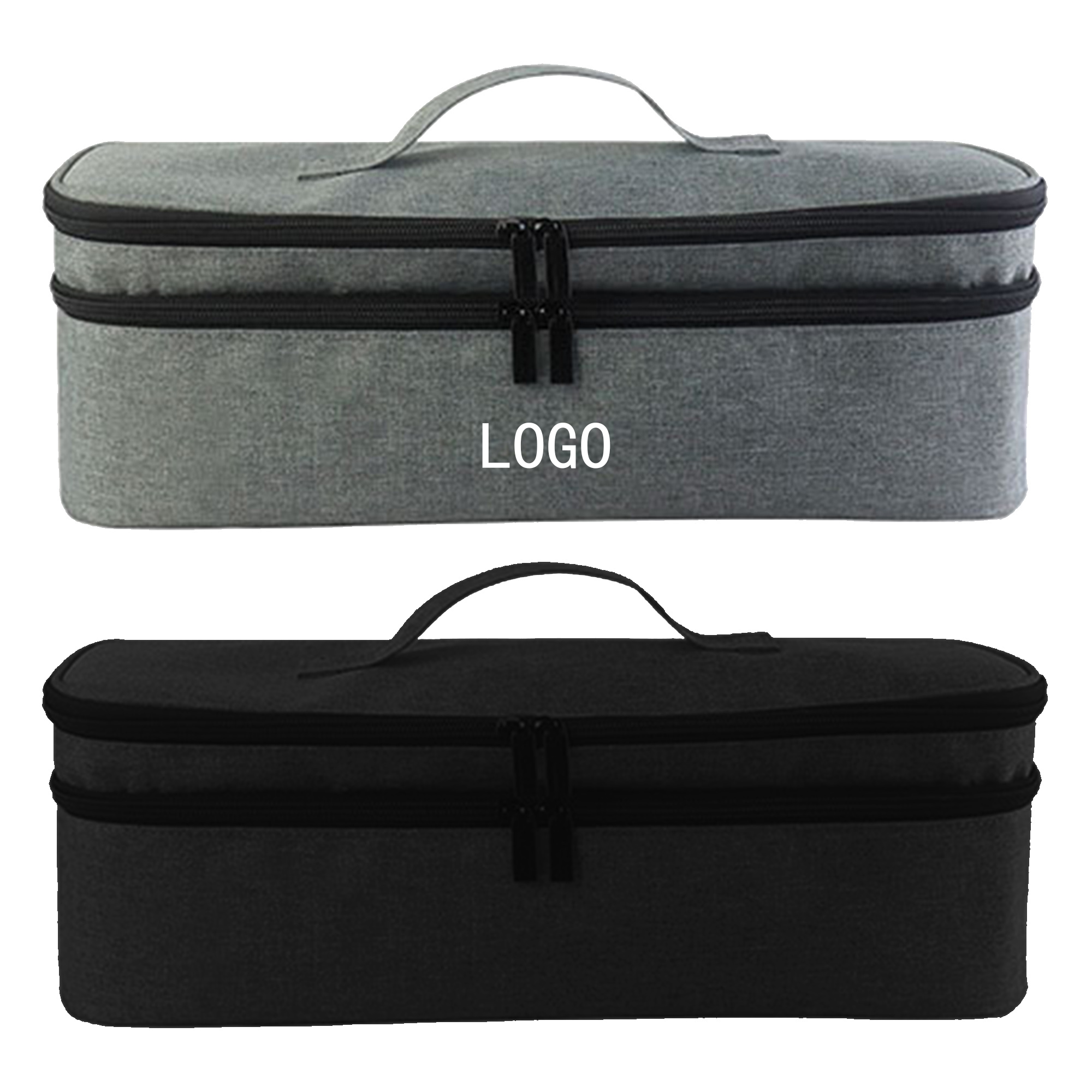 Simple Large Capacity Double Layer Hair Dryer Storage Bag 1