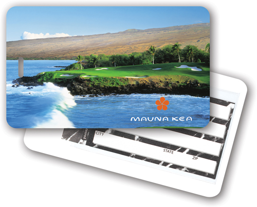 Full Color Write On Tag (Rectangle 3"x5")