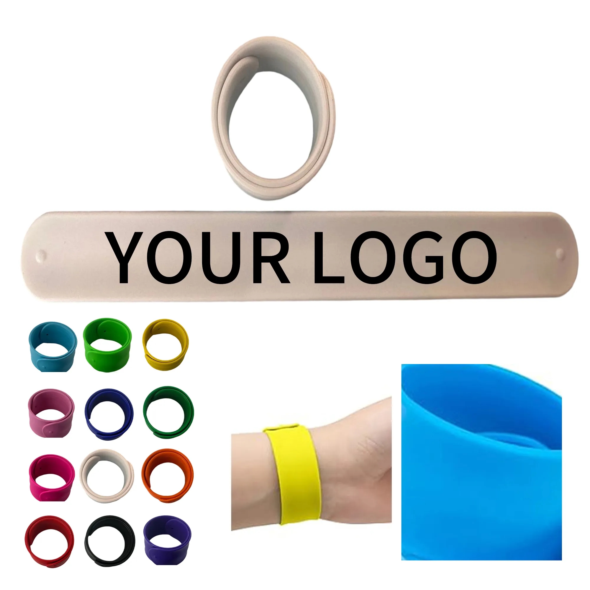 Custom Logo Silicone Wristband 12