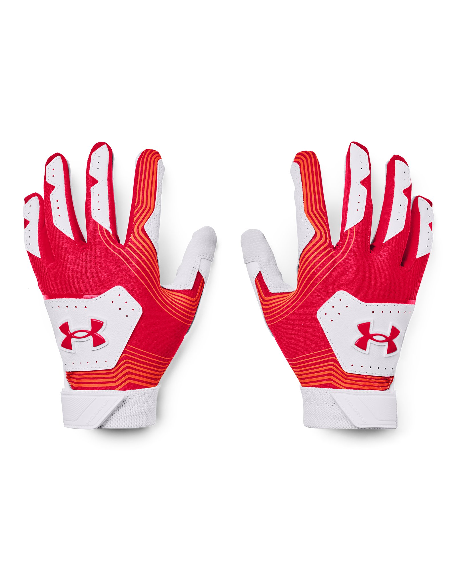 Boys' UA T-Ball Clean Up 21 Batting Gloves  2