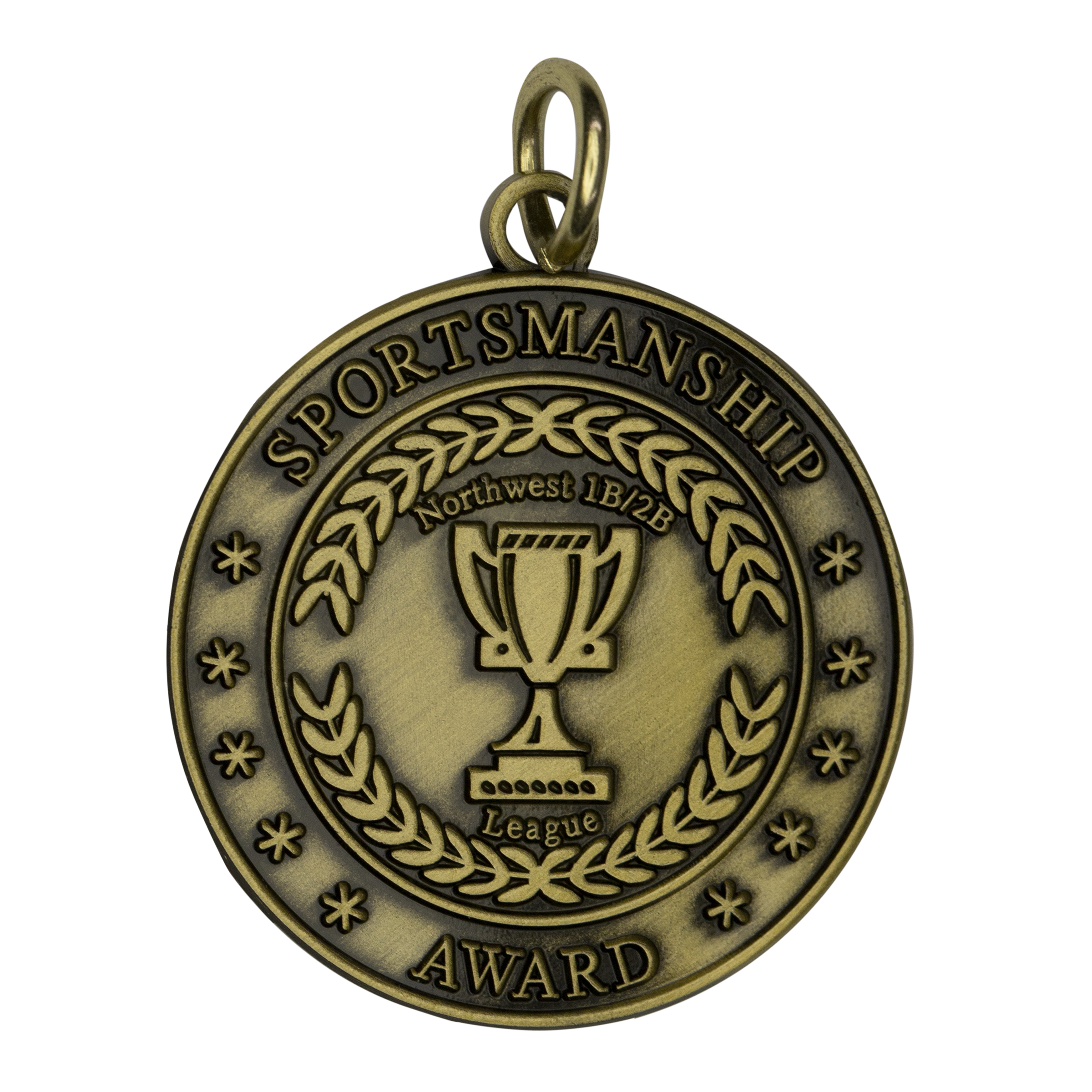 Custom Die Struck Brass Medals (1.75") 5