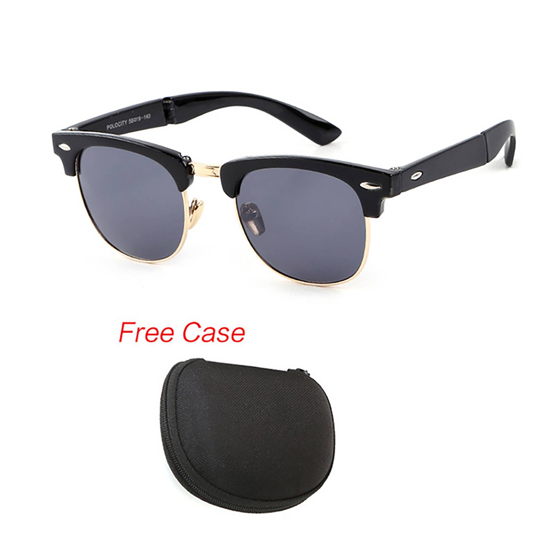 Foldable Fashion Retro Sunglasses 3