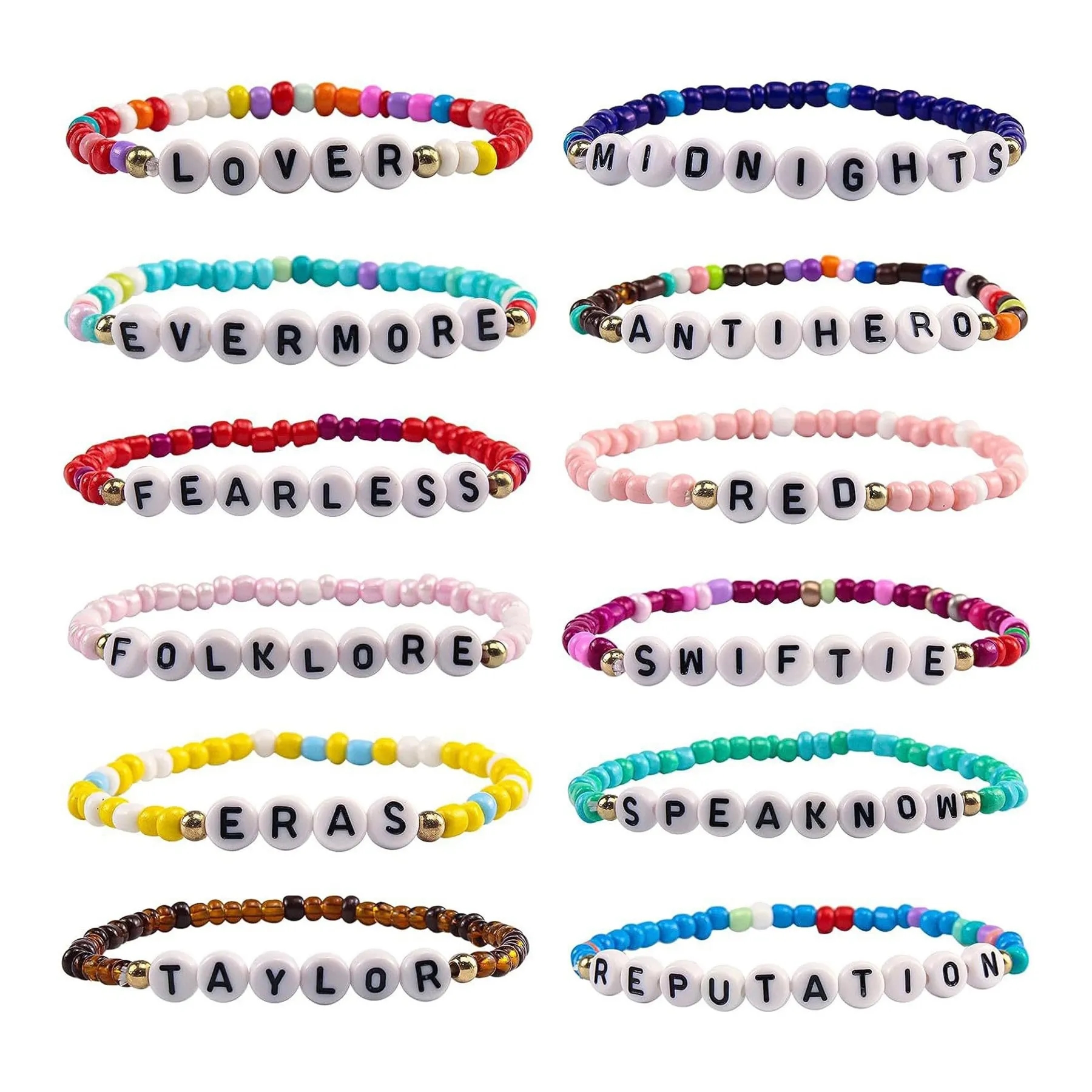 Colorful Beaded Bracelets 8