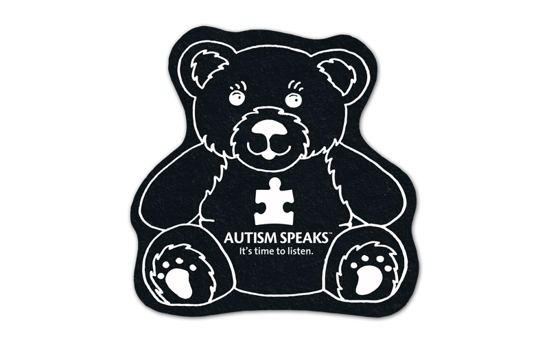 Teddy Bear Flat Tire Coaster